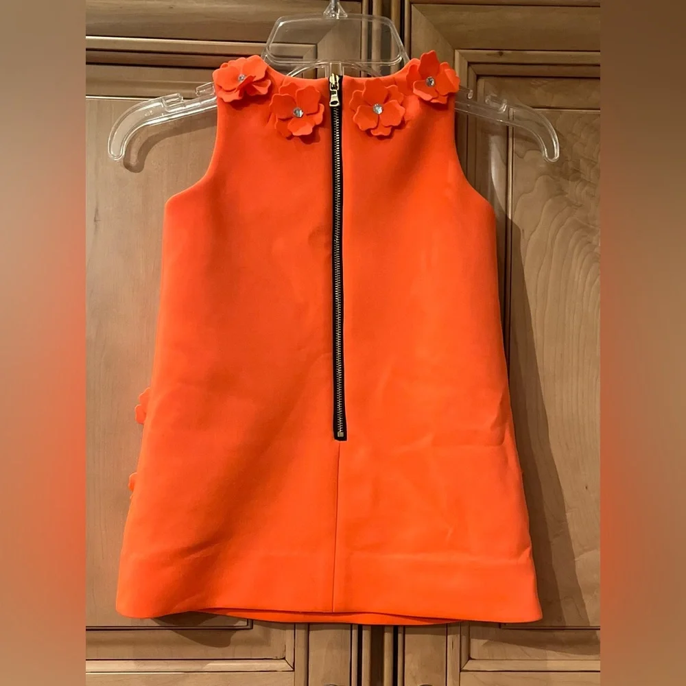 Milly Minis Girls 3D Floral Rhinestone Dress